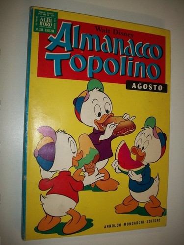 Almanacco topolino walt - almanacco, topolino:walt