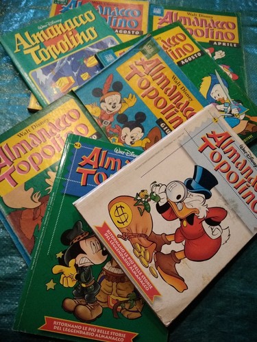 Almanacco topolino vari numeri - topolino,